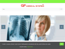 Tablet Screenshot of gfmedicalsystem.com
